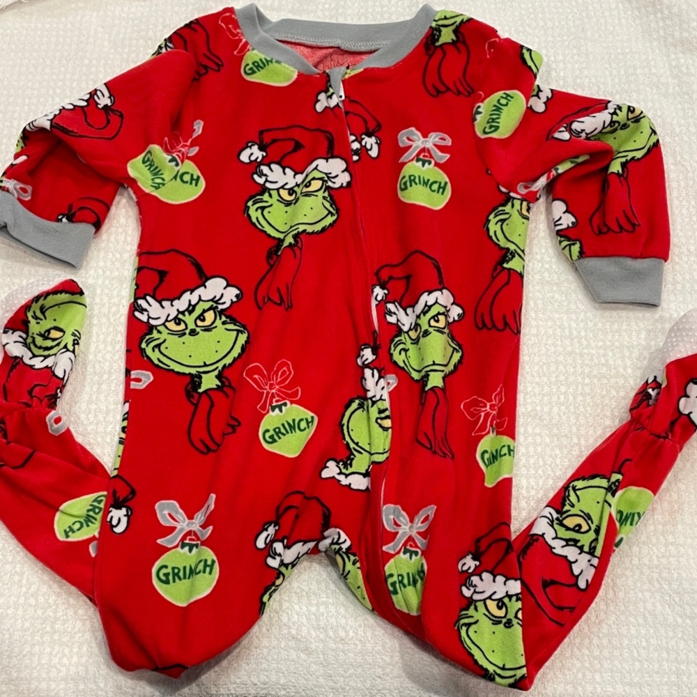 Grinch Kids One Piece Pajama